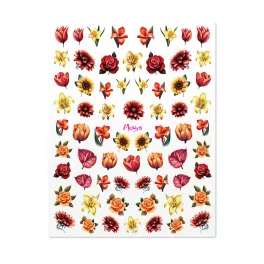Moyra Vizes matrica válogatás No. 05 Flowers