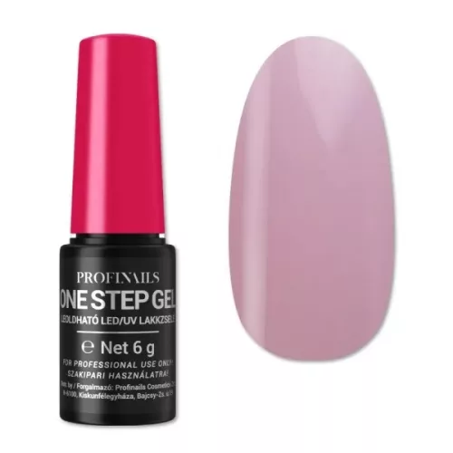 Profinails One Step Gel LED/UV lakkzselé 6gr No. NC-10 ( Nude Collection )