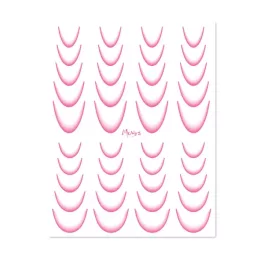 Moyra Vizes Matrica Válogatás Ombre No. 8 Pink