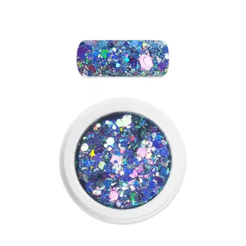 Moyra Holo glitter mix No.29 Chameleon turquoise