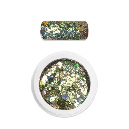 Moyra Holo glitter mix 3g No.28 Light Green