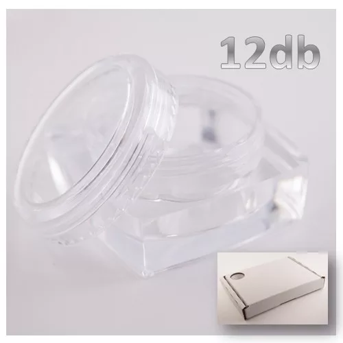 PN PE tégely 5 ml négyzet 31x31x18 mm 1 db