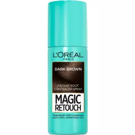   Loreal Paris Magic Retouch Hajtőszínező Spray 75ml Sötétbarna