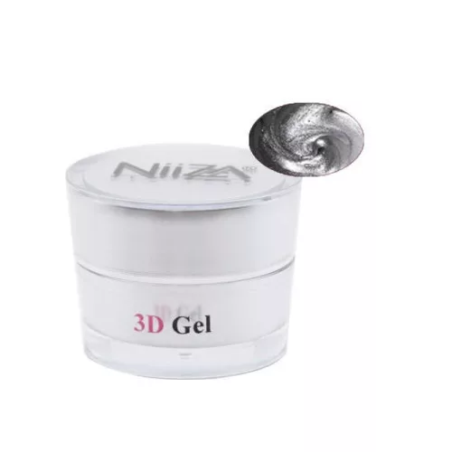 NiiZa 3D ColorGel - Ezüst