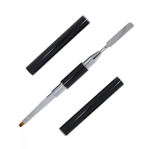 Ecset Kétoldalas - Zselés Lapos 4-es + Spatula