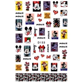 Körömmatrica - Mickey Mouse D133