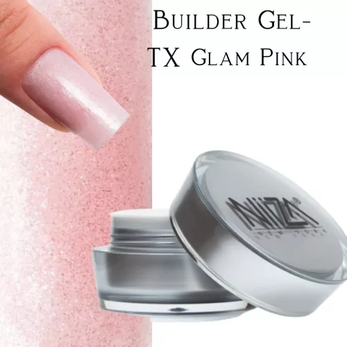Niiza Builder Gel - Zselé 50g - TX Glam Pink