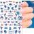 Niiza Körömmatrica D163 Stitch Mese