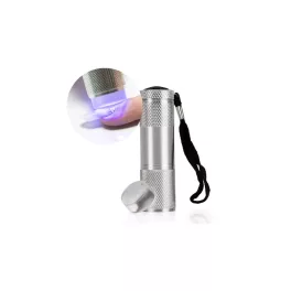 Niiza 9w UV/LED Zseblámpa Nyomdázáshoz - Elemes
