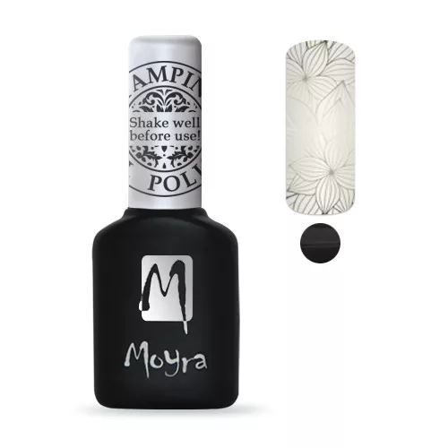 Moyra Fólia lakkzselé 10ml FGP Fekete