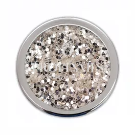 Profi Nails Pure Silver glitter 3g No.106 (ezüst árnyalat)