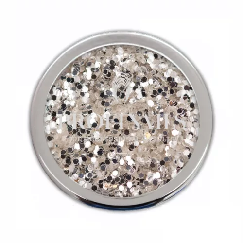 Profi Nails Pure Silver glitter 3g No.106 (ezüst árnyalat)