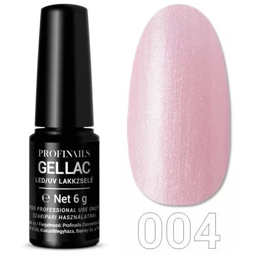 Profinails Gel Lac LED/UV lakkzselé 6gr No. 04 