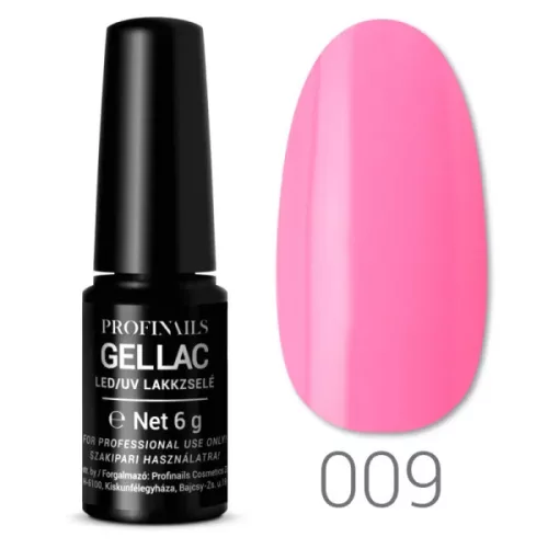 Profinails Gel Lac LED/UV lakkzselé 6gr No. 09 