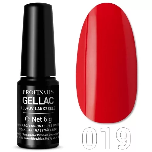 Profinails Gel Lac LED/UV lakkzselé 6gr No. 19 