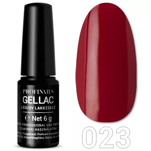 Profinails Gel Lac LED/UV lakkzselé 6gr No. 23 