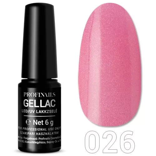 Profinails Gel Lac LED/UV lakkzselé 6gr No. 26 