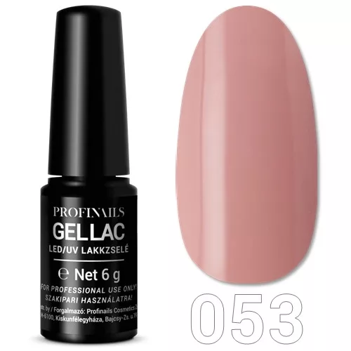 Profinails Gel Lac LED/UV lakkzselé 6gr No. 53 