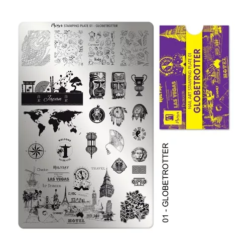 Moyra nyomdalemez No.001 Globetrotter *
