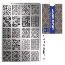 Moyra nyomdalemez No.011 Damask Drapery