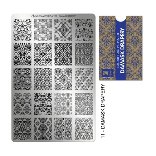 Moyra nyomdalemez No.011 Damask Drapery