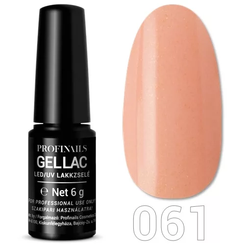 Profinails Gel Lac LED/UV lakkzselé 6gr No. 61 