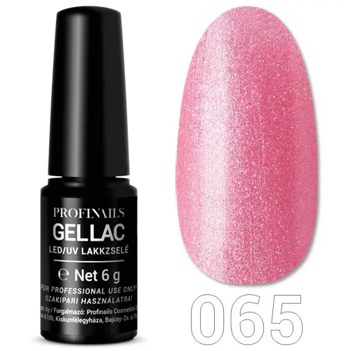 Profinails Gel Lac LED/UV lakkzselé 6gr No. 65