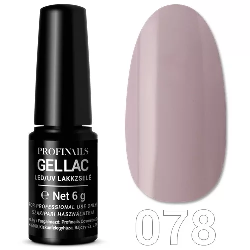 Profinails Gel Lac LED/UV lakkzselé 6gr No. 78 