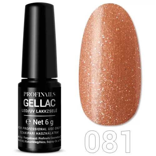 Profinails Gel Lac LED/UV lakkzselé 6gr No. 81 