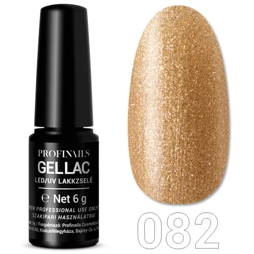 Profinails Gel Lac LED/UV lakkzselé 6gr No. 82