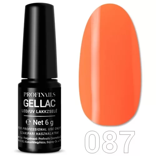 Profinails Gel Lac LED/UV lakkzselé 6gr No. 87 