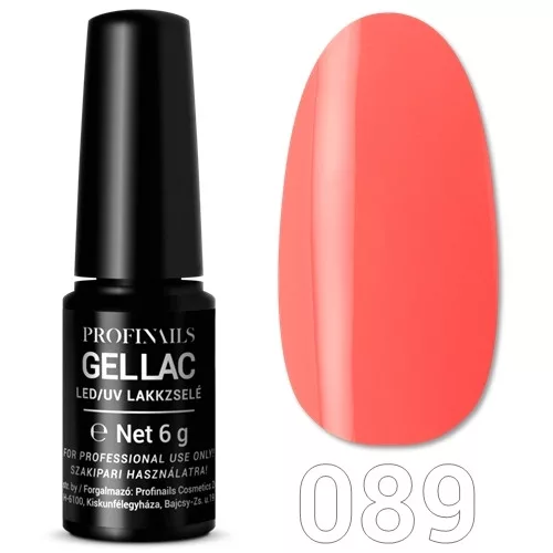 Profinails Gel Lac LED/UV lakkzselé 6gr No. 89 