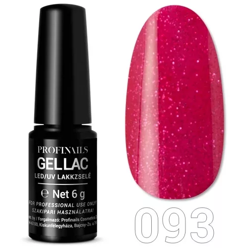 Profinails Gel Lac LED/UV lakkzselé 6gr No. 93 