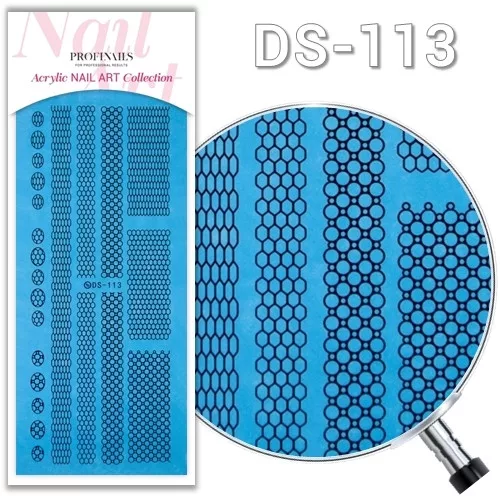 Profinails Acrylic Nail Art matrica DS-113