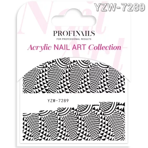 Profinails Acrylic Nail Art matrica YZW-7289 *
