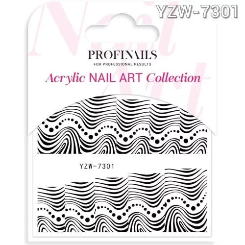 Profinails Acrylic Nail Art matrica YZW-7301 *
