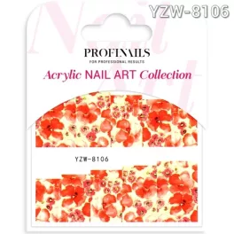 Profinails Acrylic Nail Art matrica YZW-8106 *