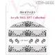 Profinails Acrylic Nail Art matrica YZW-8665 *