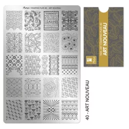 Moyra nyomdalemez No.040 Art Nouveau *