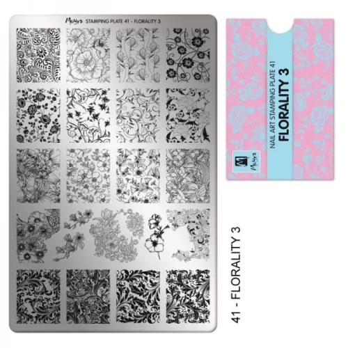 Moyra nyomdalemez No.041 Florality 3