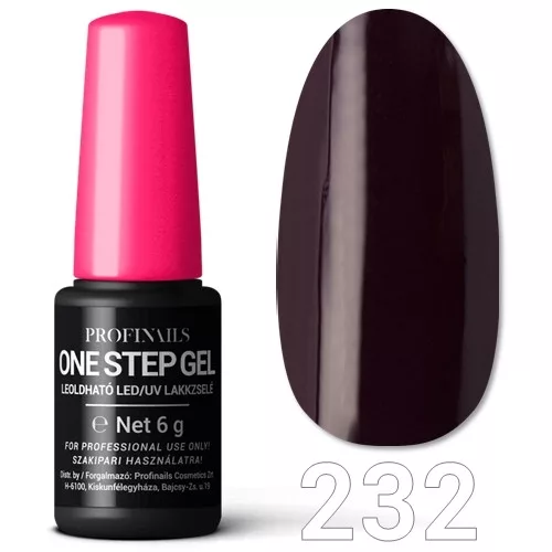 Profinails One Step Gel LED/UV lakkzs 6gr No.232 
