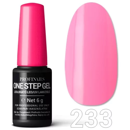 Profinails One Step Gel LED/UV lakkzs 6gr No.233