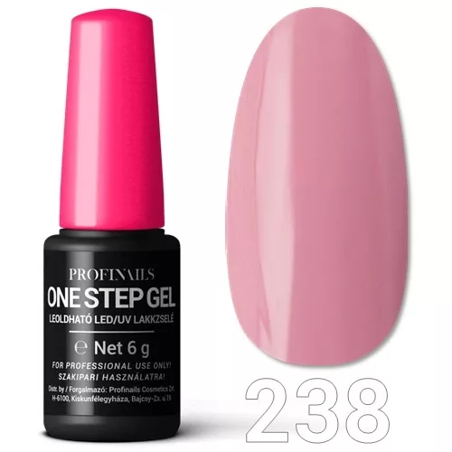 Profinails One Step Gel LED/UV lakkzs 6gr No.238 