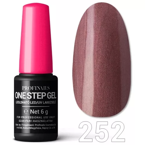 Profinails One Step Gel LED/UV lakkzs 6gr No.252