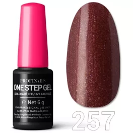 Profinails One Step Gel LED/UV lakkzs 6gr No.257 