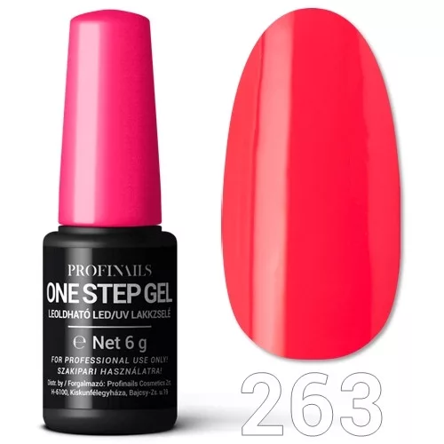 Profinails One Step Gel LED/UV lakkzs 6gr No.263 