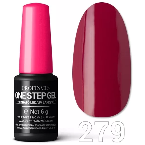 Profinails One Step Gel LED/UV lakkzs 6gr No.279 
