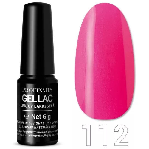 Profinails Gel Lac LED/UV lakkzselé 6gr No.112 
