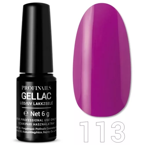 Profinails Gel Lac LED/UV lakkzselé 6gr No.113 