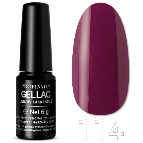 Profinails Gel Lac LED/UV lakkzselé 6gr No.114 